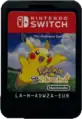 Pokémon Let's Go, Pikachu! cartridge