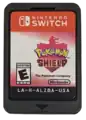Pokémon Shield cartridge