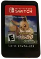 Pokémon Let's Go, Eevee! cartridge