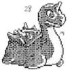 Lapras from the 1990 Capsule Monsters sprite sheet[3]