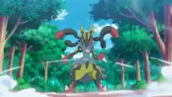 Roy's Shiny Mega Lucario