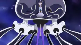 Nihilego fused with Lusamine