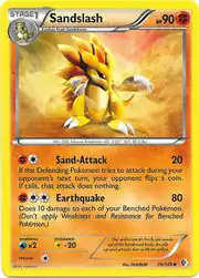 Sandslash from the Boundaries Crossed set.