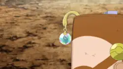 Sawyer's Key Stone located on his bookmark