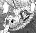The Steelix boat in Pokémon Adventures