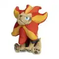 Male Pyroar plush