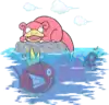 Slowpoke and Magikarp from the Daisuki Club[39]