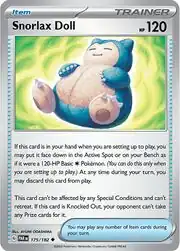 Snorlax Doll from Paradox Rift