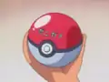 The Poké Ball containing Squirtle in Pokémon - I Choose You!