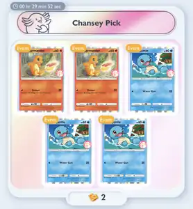 Chansey pick example