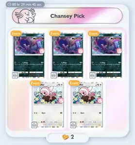 Chansey pick example
