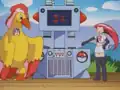 Team Rocket's fake trade machine in The Dunsparce Deception