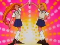 James dressed in ganguro style