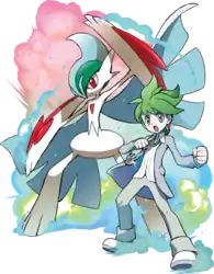 Mega Gallade with Wally