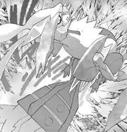 White Kyurem in the Pokémon Adventures manga