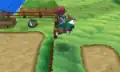 Jumping up a ledge riding Skiddo in Pokémon X and Y