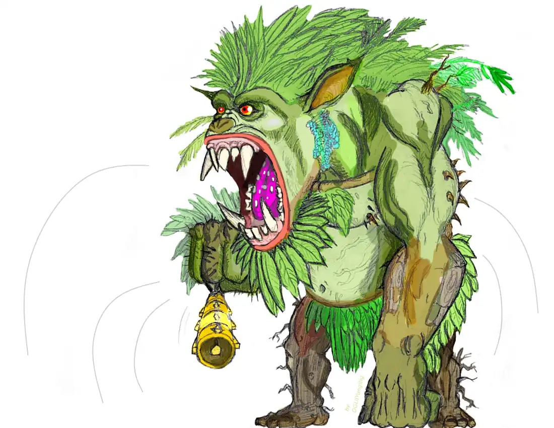 An Eloko as drawn by OGYungLilBig at 'Deviant Art'.  Permission granted.