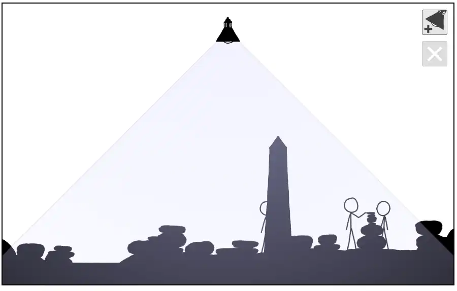 1663 garden One color Between blue and light blue 3d.png