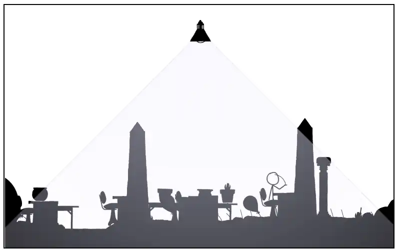 1663 garden One color White Blue 12h balloon left.png