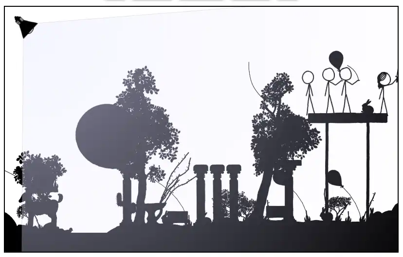 1663 garden S shaped empty balloon string up.png