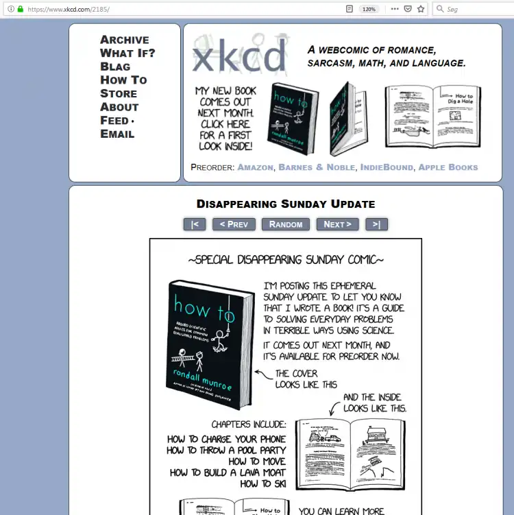 Disappearing Sunday Update with number 2185.png