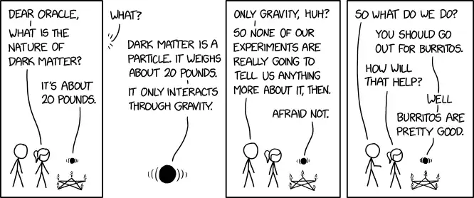 In addition to gravity, burritos interact through the strong, weak, and electromagnetic forces, which is believed to be a major contributor to their popularity.