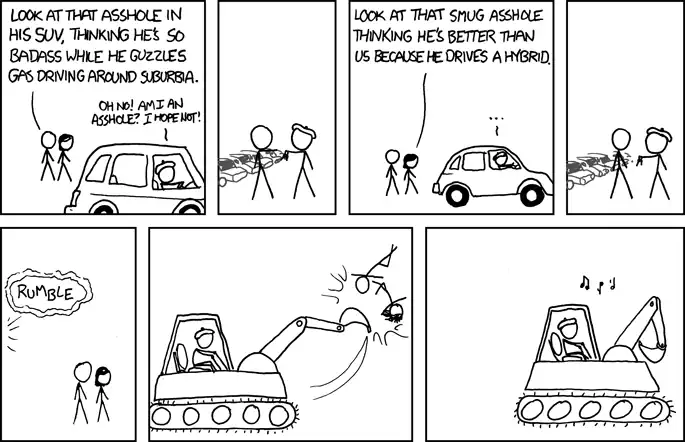 [Shortly thereafter, at a nearby bakery]&nbsp;::CRASH::&nbsp;::RUMBLE::&nbsp;::VRRRRRR:: '... I don't know, officer. It just scooped up an entire rack of scones and drove away!'