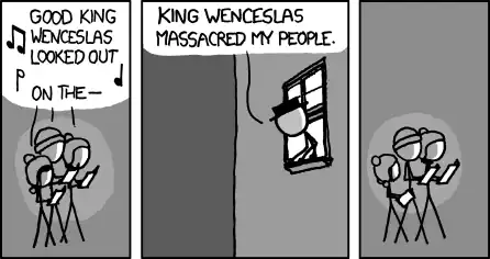 For a thousand generations we vowed never to forget how his soldiers feasted on our brother Stephen.