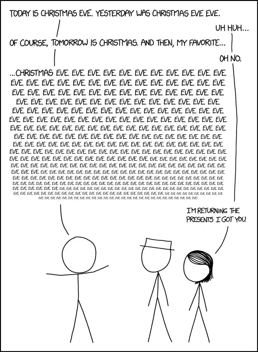 It turns out that saying "Oh, so THAT'S why they call it Boxing Day" is a good way to get punched a second time.