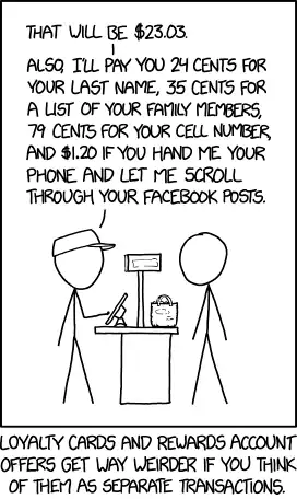 We'll pay you $1.47 to post on social media about our products, $2.05 to mention it in any group chats you're in, and 11 cents per passenger each time you drive your office carpool past one of our billboards.