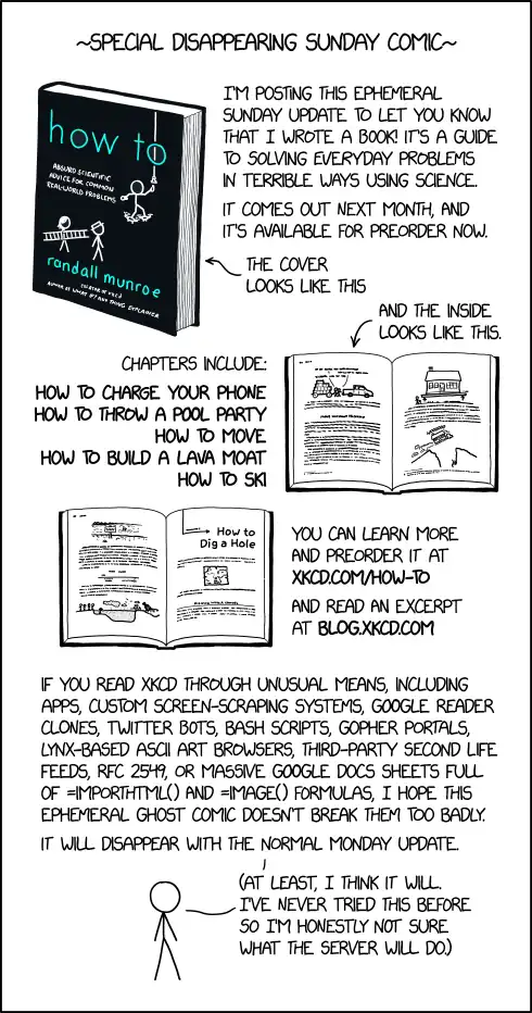 This comic won't exist in the archives. NOTHING IS REAL.