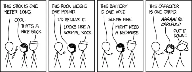 'This HAZMAT container contains radioactive material with activity of one becquerel.' 'So, like, a single banana slice?'