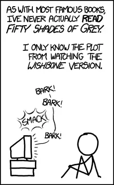 Wishbone and the Illustrated Classics series have gotten me through every conversation I've ever had about Dickens, Treasure Island, The Anarchist's Cookbook, and Our Bodies, Ourselves.