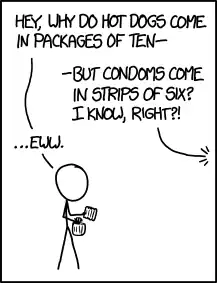 Okay, I'm just gonna order pizza, and let's never talk about this again.