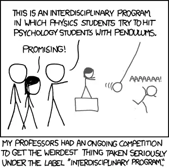 Replace the pendulums with history students and you'll qualify for a grant!