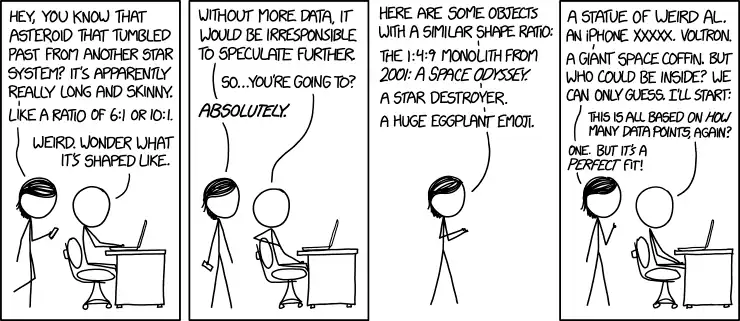 Every time we detect an asteroid from outside the Solar System, we should immediately launch a mission to fling one of our asteroids back in the direction it came from.