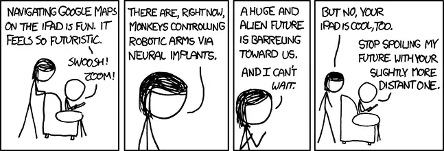 Maybe we're all gonna die, but we're gonna die in *really cool ways*.