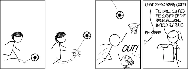 Shoot, it landed in the golf course. Gonna be hard to get it down the--oh, never mind, it rolled onto the ice hazard. Face-off!