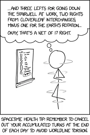 For decades I've been working off the accumulated rotation from one long afternoon on a merry-go-round when I was eight.