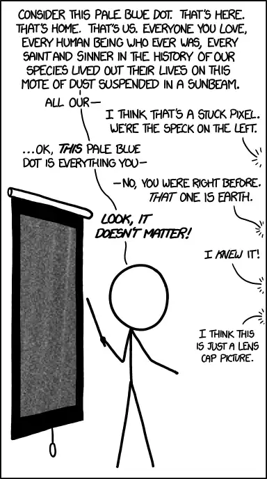 Our planet is a lonely speck in the great enveloping cosmic dark. In our obscurity, in all this vastness, there is no hint that help will come from elsewhere to save us from ourselves. There is no road out of this oblivion; we must embrace it. We must join with the darkness. Ba'al the Annihilator offers us no happiness, no answers, naught but the cold embrace of the void. To imagine any other end is delusion. We must give in to the will of Ba'al, for he will one day consume us and our world alike. I therefore call on Congress to fully fund space exploration, and to join with Ba'al, the Eater of Souls. Thank you.