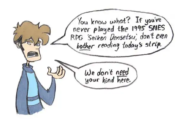 Of course, Penny Arcade has already mocked themselves for this. They don't care.Caption on LiveJournal: I'm actually pretty fond of Penny Arcade, when I get the jokes.