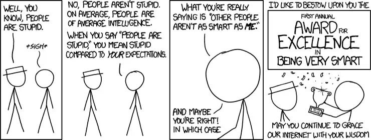 To everyone who responds to everything by saying they've 'lost their faith in humanity': Thanks--I'll let humanity know. I'm sure they'll be crushed.