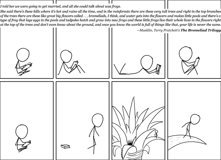 Thank you for teaching us how big our world is by sharing so many of your own.