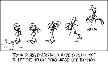 You don't want the nitrogen percentage to be too high or you run the risk of eutrophication.