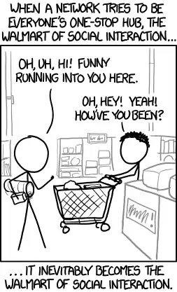 What I really want is to hang out where I hung out with my friends in college, but have all my older relatives there too.