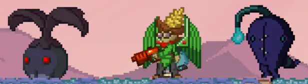 Captured Effigiflora and Dusk Anglure