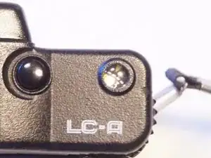 Lomo LC-A: fixing the exposure / picture counter