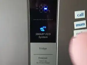 Samsung Refrigerator Control Panel Wiring Fix