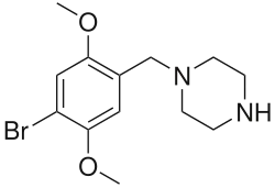 4-Bromo-2,5-dimethoxy-1-benzylpiperazine (2C-B-BZP)​​​
