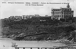 Dakar Government Palace and Hospital, circa 1920